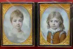 Парный портрет сыновей Люсьена Бонапарта. Лувр