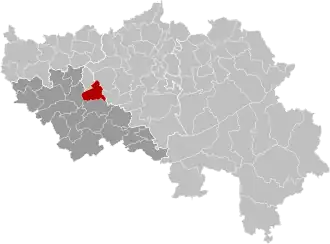Расположение муниципалитета на карте провинции