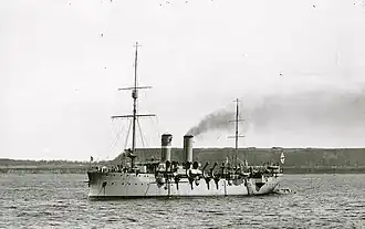 Минный заградитель «Енисей» перед началом Первой мировой войны