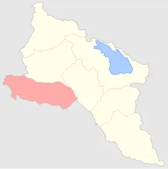 Сурмалинский уезд на карте