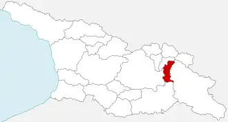 Эрцо-Тианети на карте