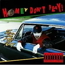 Обложка альбома Esham «Homey Don’t Play» (1991)