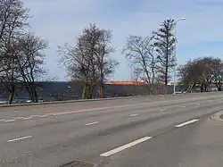 Вид с улицы Ранна на Таллинский залив