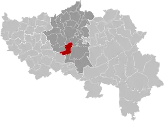 Расположение муниципалитета на карте провинции