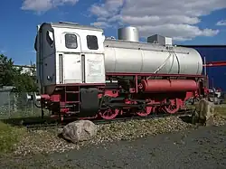 Исторический паровоз в Эспенхайне