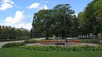 Парк Эспланада. Фонтан. 2015 год.