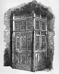 Шкаф-креденца. XV в. По изданию: Esposizione generale italiana. 1884