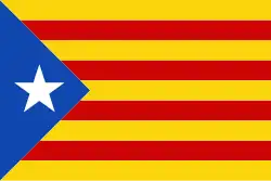 Эстелада блава (кат. Estelada blava), синяя «эстелада» — каталонский националистический флаг