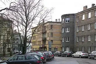 Вид в сторону улицы Сенчу