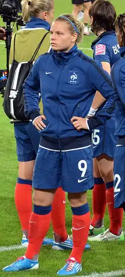 Эжени Ле Соммер на чемпионате мира 2011 года