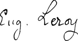 Изображение автографа