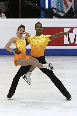 А. Канак и Я. Бонер на чемпионате Европы 2011