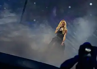 Божович в 2019 году на конкурсе «Евровидение»