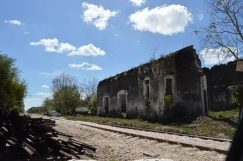 Бывшая станция в Уайме