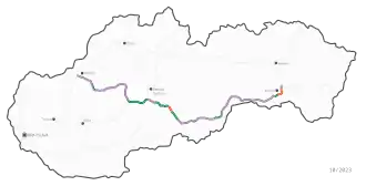 Карта строительства автотрассы R2