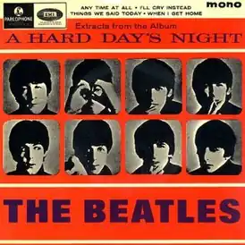 Обложка альбома The Beatles «Extracts from the Album A Hard Day’s Night» (1964)