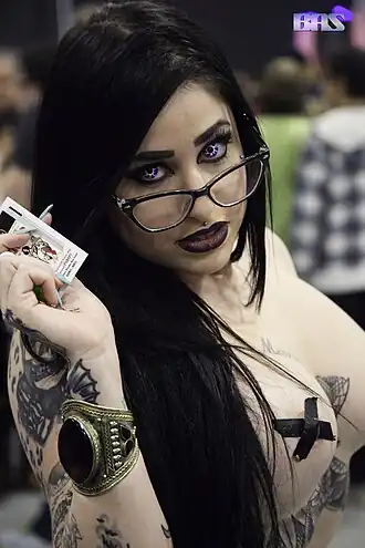 Рэйн на EXXXOTICA, Нью-Джерси, 2015 год