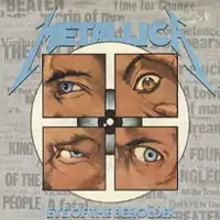 Обложка сингла Metallica «Eye Of The Beholder» (1988)