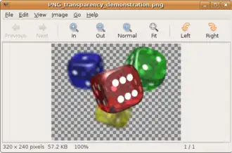 Скриншот программы Eye of GNOME