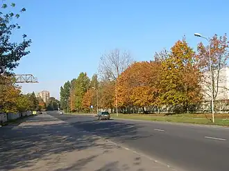 Улица Эзермалас у ТЭЦ-1