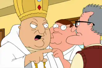 Папа римский, Питер и Фрэнсис Гриффины