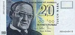 20 markkaa reverse