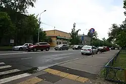 Улица Фабрициуса, вид от Сходненской улицы