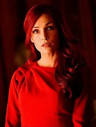 Фамке Янссен в роли Джин Грей в фильме «Люди Икс: Дни минувшего будущего» (2014).