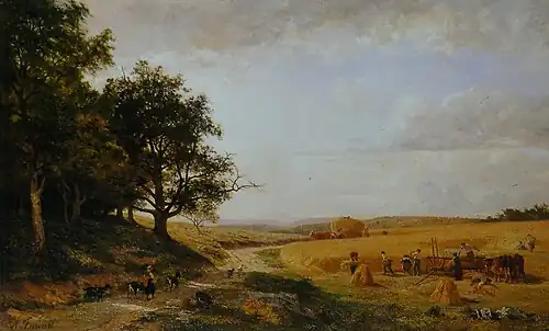 Сбор урожая во Франш-Конте (1864)