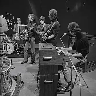 Съёмки в ТВ программе Fanclub (1966)