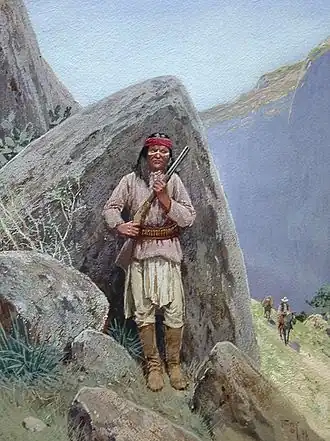 «Воин апачей» (картина Уильяма Ф. Фарни)