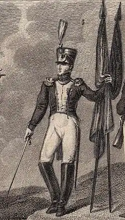 Гамбен в сражении при Ваграмеpx