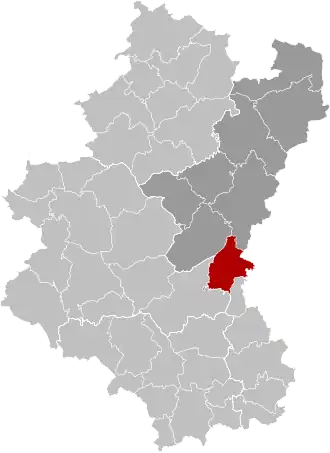 Фовилле на карте