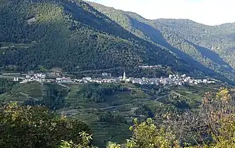 Вид на Фавер с Лона-Лазес