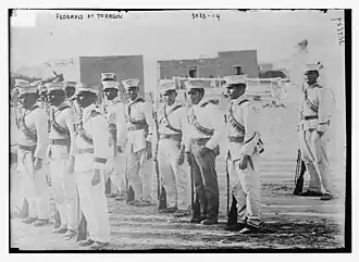 Солдаты федеральной армии Мексики