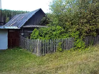 Постройки в посёлке Федино