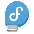 Логотип программы Fedora Media Writer