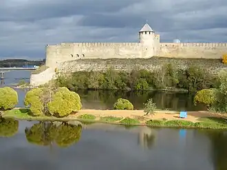 Ивангородская крепость (современное состояние)