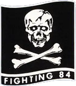 Флаг VF-84 Jolly Rogers, эскадрилья ВМФ США