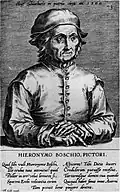 Портрет Иеронима Босха. Ок. 1600