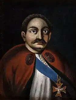 Фёдор Кориатович, портрет работы неизвестного художника XVIII века