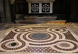 Мозаичный пол капеллы