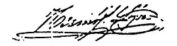 Изображение автографа