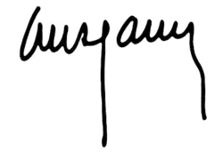 Изображение автографа