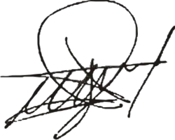 Изображение автографа