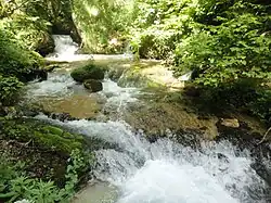 Верхнее течение реки в 2017 году