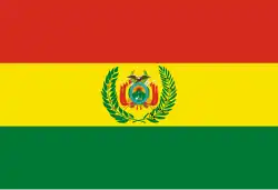 Военный флаг Боливии
