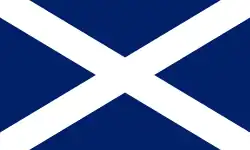 Флаг Шотландии(1542—1707)
