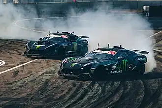 Аркадий Цареградцев (номер 88) и Сергей Кабаргин на FIA IDC 2021