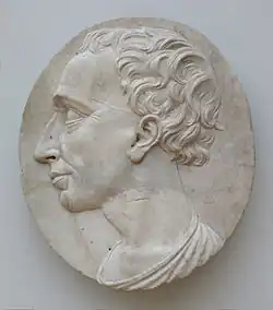 Портрет И. Г. Фюссли. Ок. 1800. Мрамор. Музей Боде, Берлин